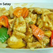 Stir-Fried Satay Chicken